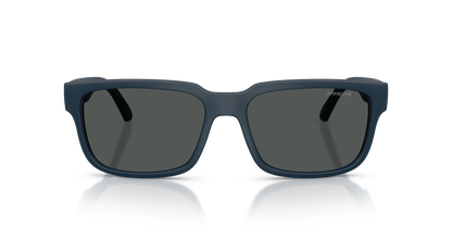 Arnette AN4362 Twister Sunglasses in 275987 Dark Blue / Dark Grey lens, front view