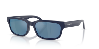 Arnette AN4363 Defyer Sunglasses in 275422 Dark Blue / Dark Grey Mirror Water Polarized lens