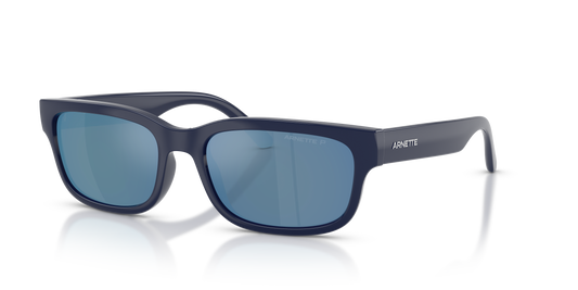 Arnette AN4363 Defyer Sunglasses in 275422 Dark Blue / Dark Grey Mirror Water Polarized lens