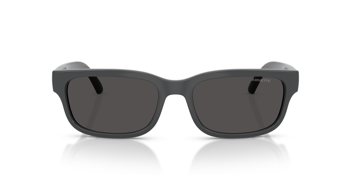 Arnette AN4363 Defyer Sunglasses in 284187 Dark Grey / Dark Grey lens, front view