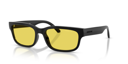 Arnette AN4363 Defyer Sunglasses in 290085 Recycled Black / Yellow lens