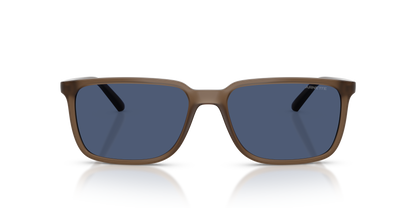 Arnette AN4364 Dinsky Sunglasses in 299780 Opaline Tobacco / Dark Blue lens, front view