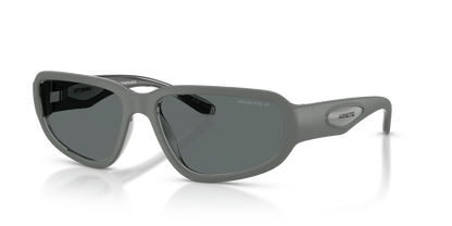 Arnette AN4365 Goodle Sunglasses in 300981 Transparent Dark Grey / Dark Grey Polarized lens