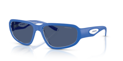 Arnette AN4365 Goodle Sunglasses in 301280 Crystal Royal Blue / Dark Blue lens