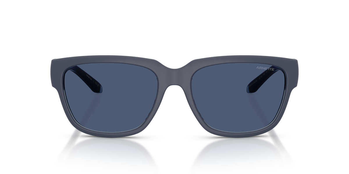 Arnette AN4366 Bounce Sunglasses in 300780 Navy/Transparent Blue / Dark Blue lens, front view