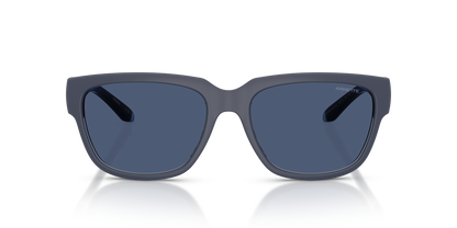 Arnette AN4366 Bounce Sunglasses in 300780 Navy/Transparent Blue / Dark Blue lens, front view