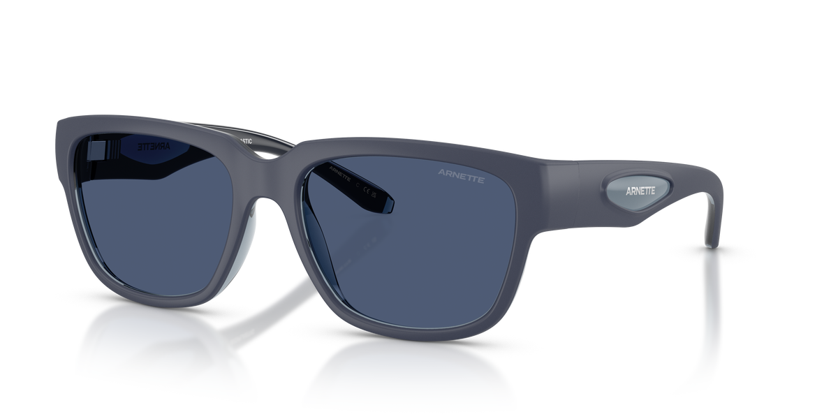Arnette AN4366 Bounce Sunglasses in 300780 Navy/Transparent Blue / Dark Blue lens