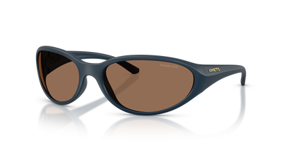 Arnette AN4368 Raven Sunglasses in 275973 Matte Blue / Dark Brown lens