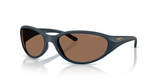 Arnette AN4368 Raven Sunglasses in 275973 Matte Blue / Dark Brown lens