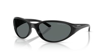 Arnette AN4368 Raven Sunglasses in 290081 Recycled Black / Grey Polarized lens