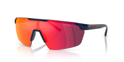 Arnette AN4369 Sunglasses in 27626Q Navy Blue / Red/Yellow Mirror lens