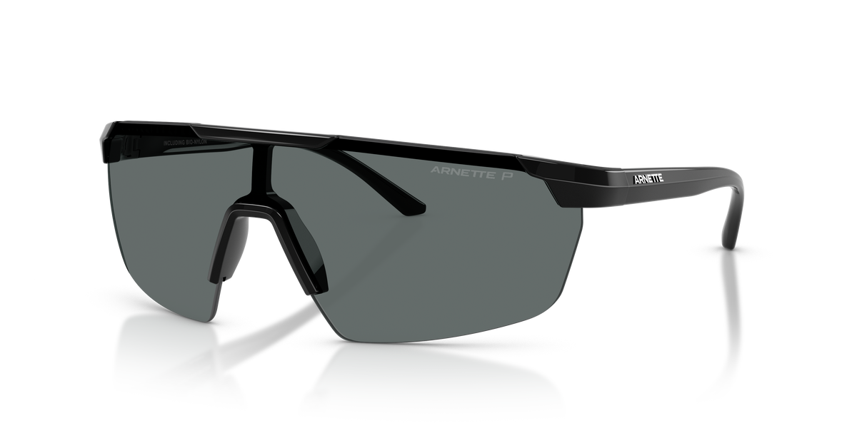 Arnette AN4369 Sunglasses in 290081 Black / Dark Grey Polarized lens
