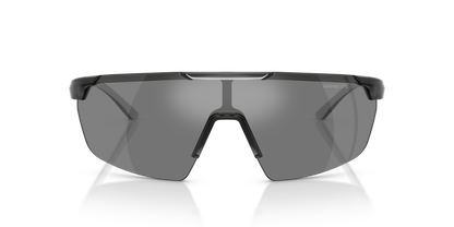 Arnette AN4369 Sunglasses in 30406G Grey/Metallic Silver / Grey Mirror Silver lens, front view