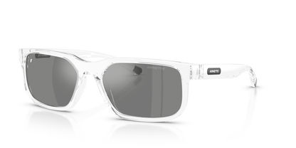 Arnette AN4372 Sunglasses in 27556G Crystal / Grey Mirror Silver lens