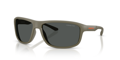 Arnette AN4374 Sunglasses in 302887 Matte Olive / Dark Grey lens