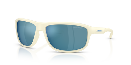 Arnette AN4374 Sunglasses in 302955 Milk / Blue Mirror Blue lens