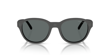 Arnette AN4375 Sunglasses in 27581W Matte Black / Clear lens, front view