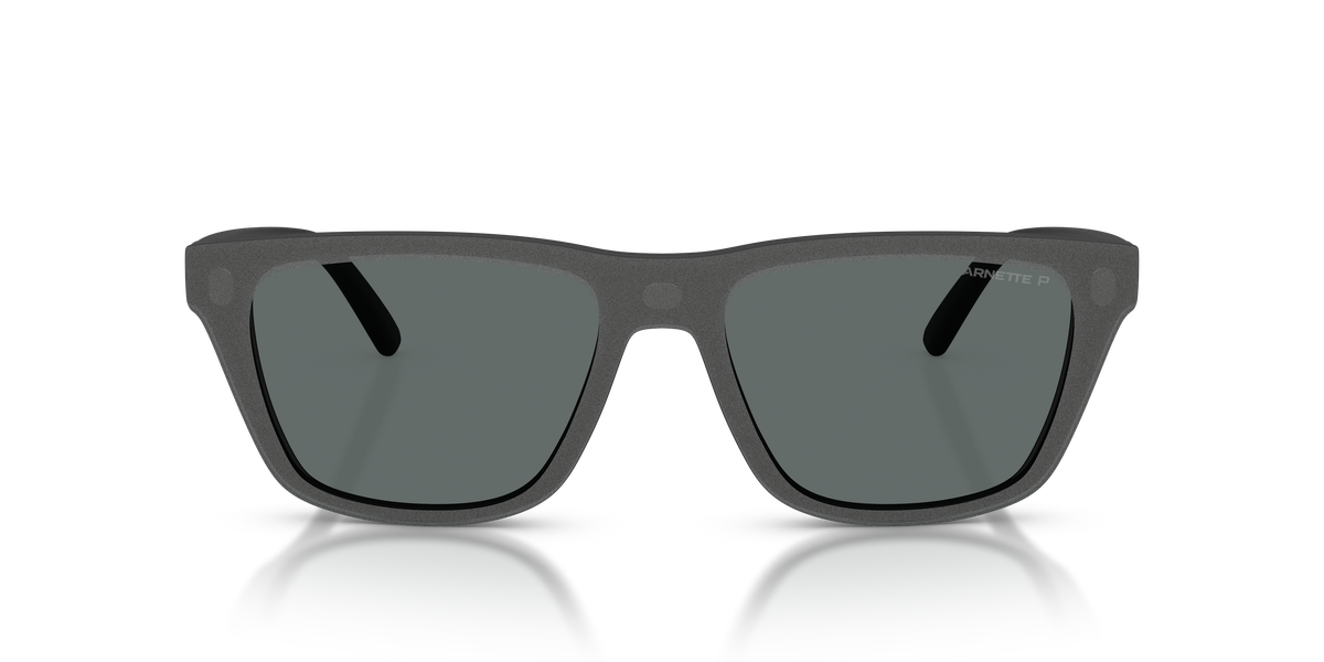 Arnette AN4376 Sunglasses in 27581W Matte Black / Clear lens, front view