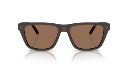 Arnette AN4376 Sunglasses in 27591W Matte Dark Blue / Clear lens, front view