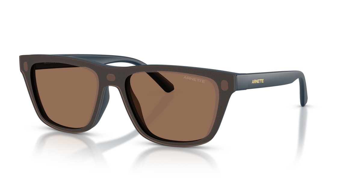 Arnette AN4376 Sunglasses in 27591W Matte Dark Blue / Clear lens