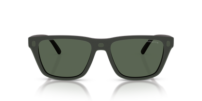 Arnette AN4376 Sunglasses in 30291W Matte Brown / Clear lens, front view