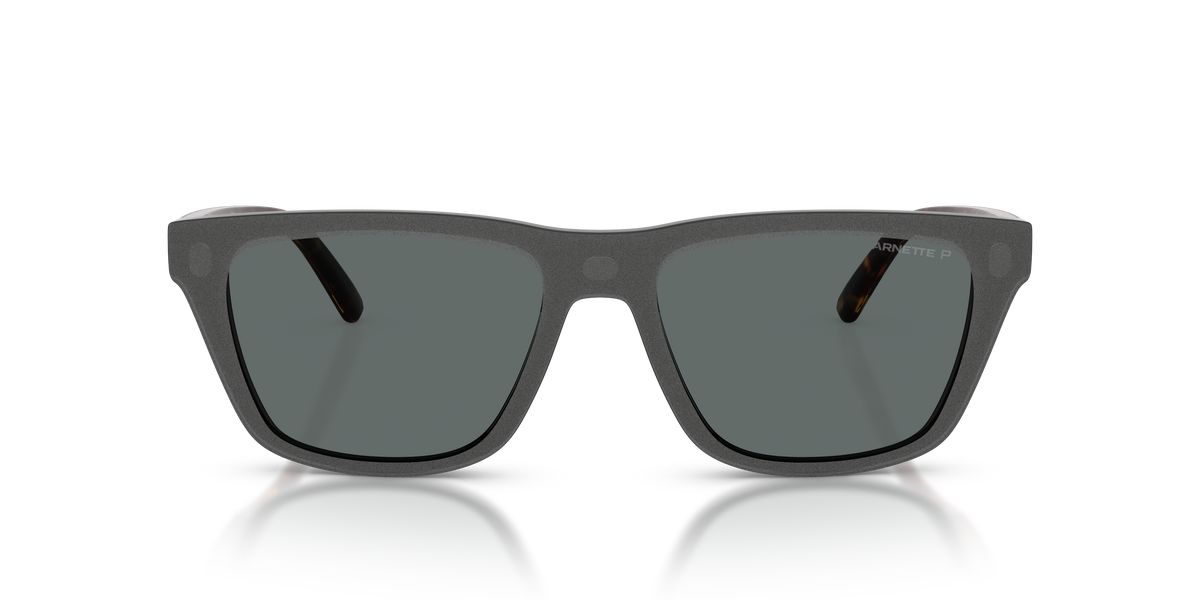 Arnette AN4376 Sunglasses in 30451W Black / Clear lens, front view