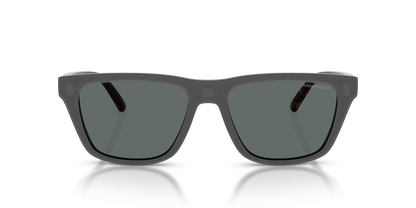 Arnette AN4376 Sunglasses in 30451W Black / Clear lens, front view