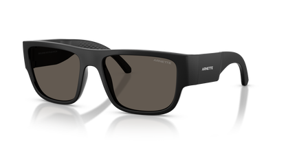 Arnette AN4377 Sunglasses in 2900/1 Rec Black Matte Inside/Outside / Dark Grey lens