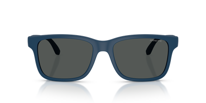 Arnette AN4378 Sunglasses in 276287 Matte Navy Blue / Dark Grey lens, front view