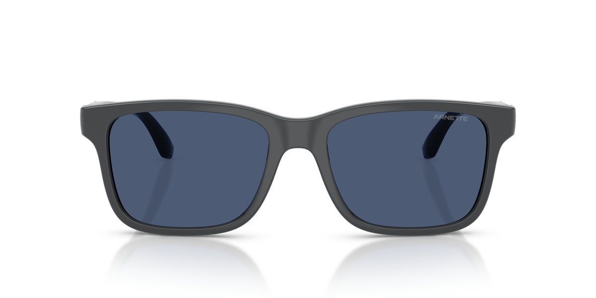 Arnette AN4378 Sunglasses in 284180 Dark Grey / Dark Blue lens, front view