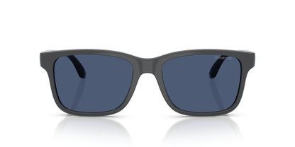 Arnette AN4378 Sunglasses in 284180 Dark Grey / Dark Blue lens, front view
