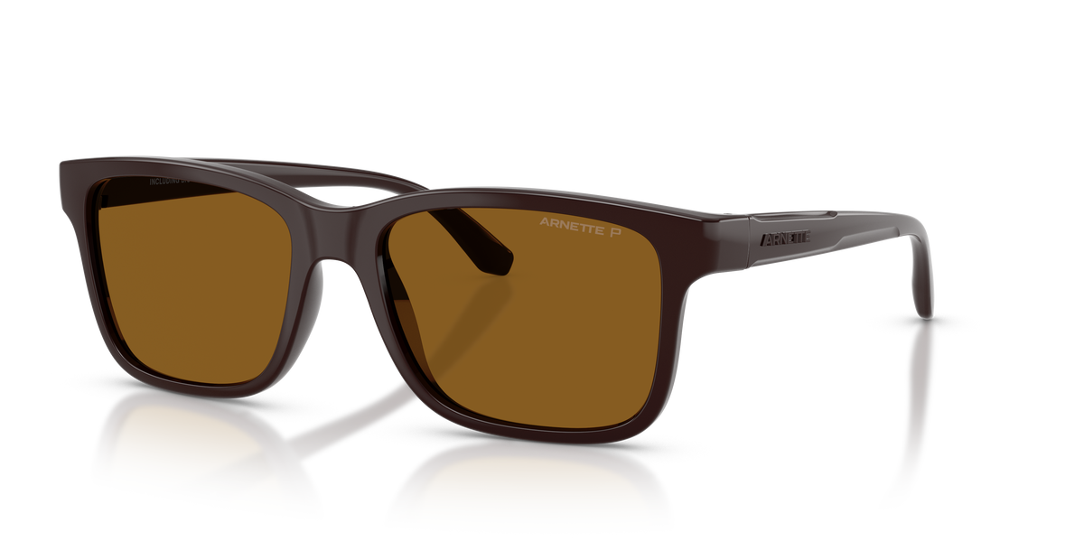 Arnette AN4378 Sunglasses in 302783 Chocolate / Dark Brown Polarized lens