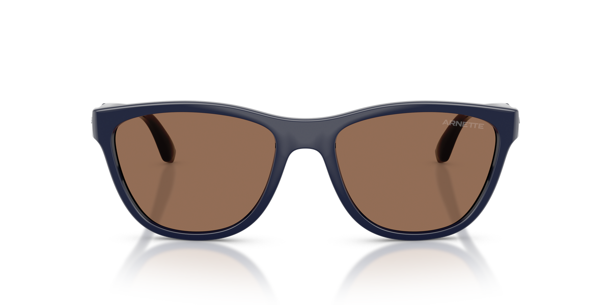 Arnette AN4379 Sunglasses in 276273 Navy Blue / Dark Brown lens, front view