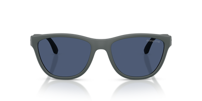 Arnette AN4379 Sunglasses in 284180 Matte Dark Grey / Dark Blue lens, front view