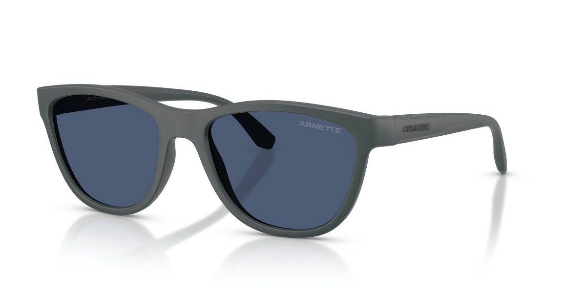 Arnette AN4379 Sunglasses in 284180 Matte Dark Grey / Dark Blue lens