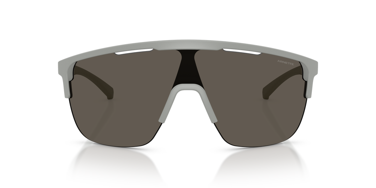 Arnette AN4381 Sunglasses in 3049/1 Matte Grey / Dark Grey lens, front view