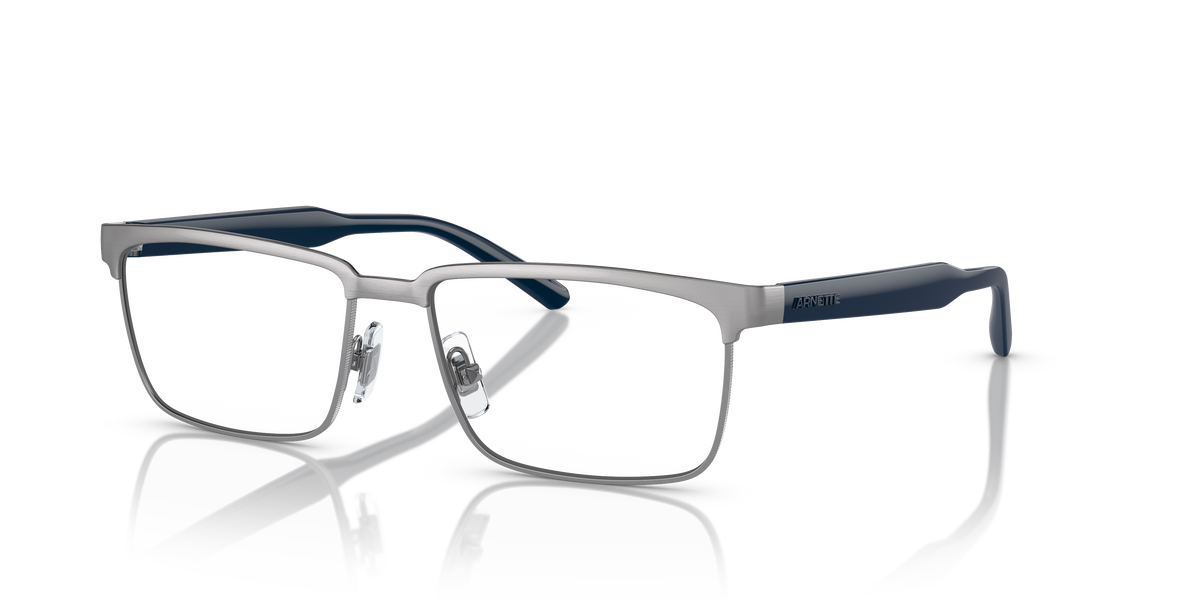 Arnette AN6131 Mokele Eyeglasses Frame in 762 Brushed Gunmetal