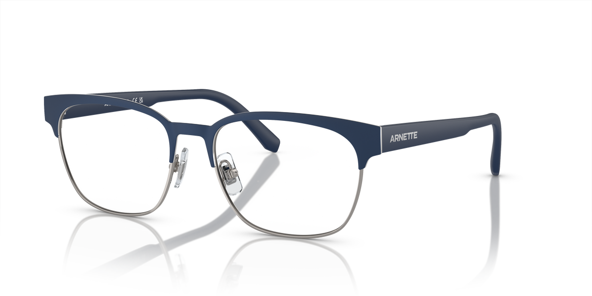 Arnette AN6138 Waterly Eyeglasses Frame in 744 Matte Dark Blue