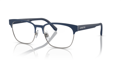 Arnette AN6138 Waterly Eyeglasses Frame in 744 Matte Dark Blue