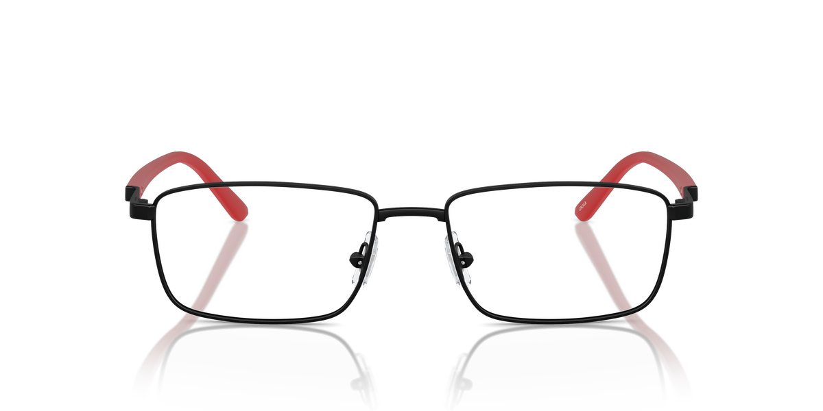 Arnette AN6141 Cauca Eyeglasses Frame in 737 Matte Black, front view