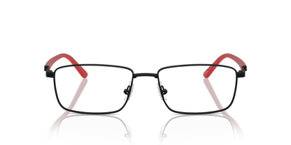 Arnette AN6141 Cauca Eyeglasses Frame in 737 Matte Black, front view