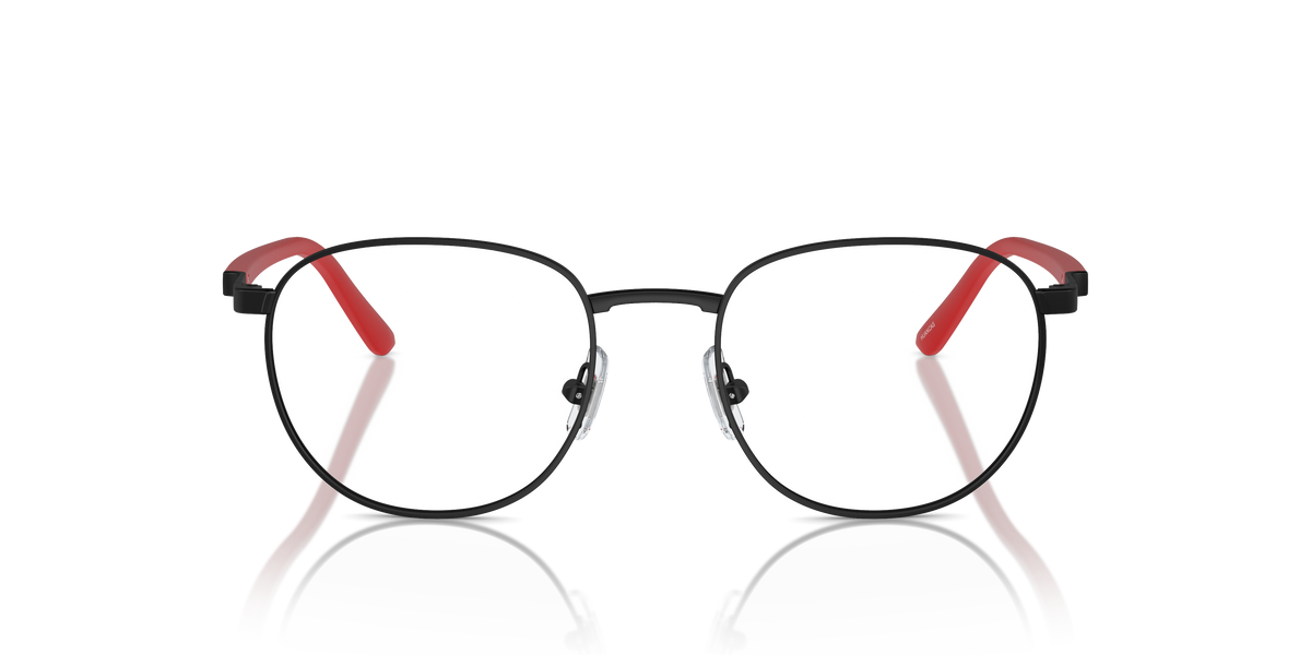 Arnette AN6142 Huancas Eyeglasses Frame in 737 Matte Black, front view