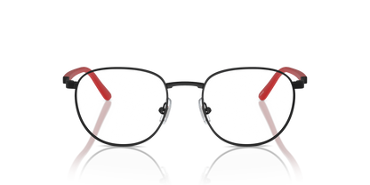 Arnette AN6142 Huancas Eyeglasses Frame in 737 Matte Black, front view