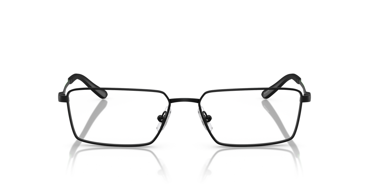 Arnette AN6145 Quadra Eyeglasses Frame in 737 Matte Black, front view