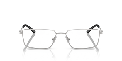Arnette AN6145 Quadra Eyeglasses Frame in 770 Matte Silver, front view