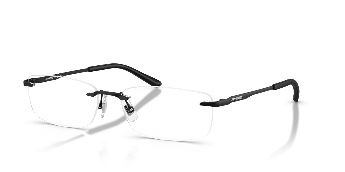 Arnette AN6150 Cornercut Eyeglasses Frame in 737 Matte Black