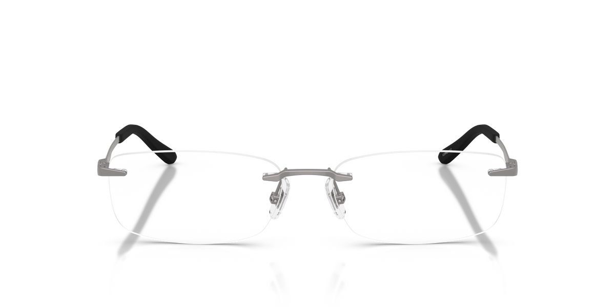 Arnette AN6150 Cornercut Eyeglasses Frame in 745 Matte Gunmetal, front view