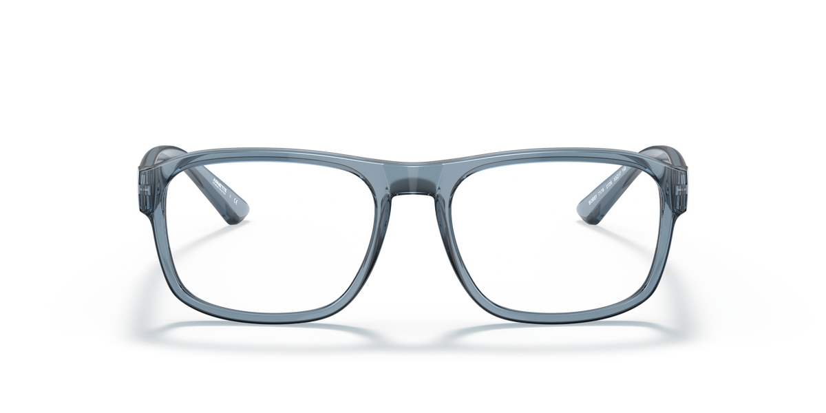 Arnette AN7176 Bobby Eyeglasses Frame in 2726 Blue Jeans Transparent, front view
