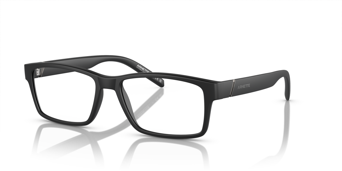 Arnette AN7179 Leonardo Eyeglasses Frame in 01 Matte Black