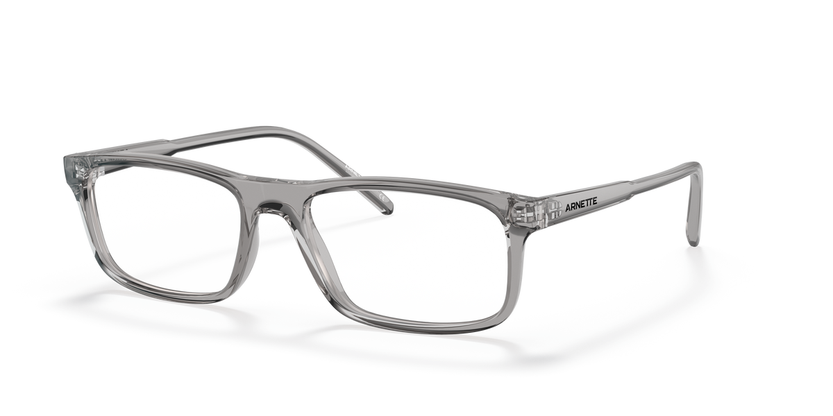 Arnette AN7194 Dark Voyager Eyeglasses Frame in 2665 Transparent Grey
